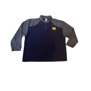 ProEdge University of Michigan 1/4 Zip Pullover Sz. 3XL